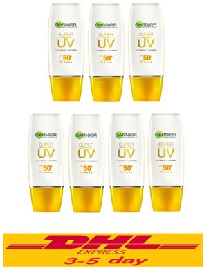 7 x30ml Garnier Skin Naturals Color Light Complete Super UV SPF50+/PA++++Unisex 