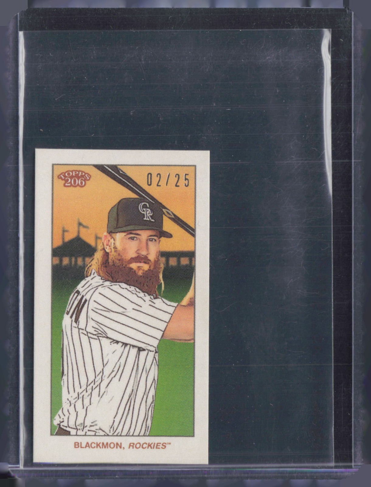 2020 Topps 206 Cycle Back Charlie Blackman /25