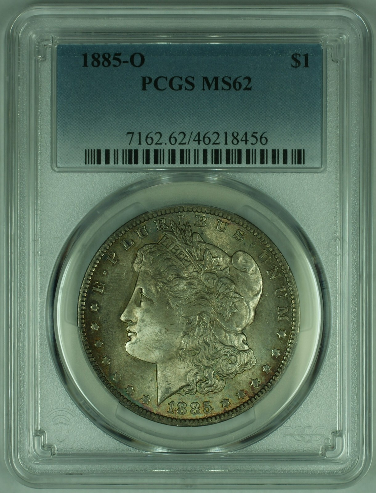 アメリカ モルガンダラー銀貨1885 o MS-62 PCGS 1885-O Morgan