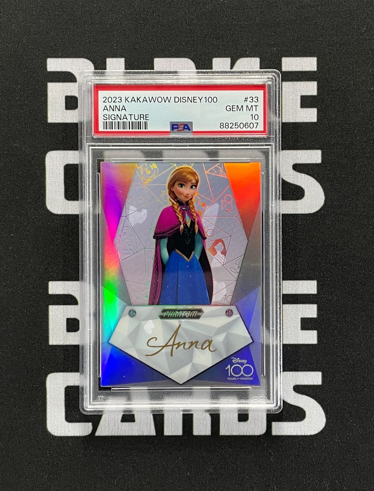 100枚限定　Kakawow Disney phantom signature 2023 Kakawow Phantom Disney 100 Buzz Lightyear Autograph