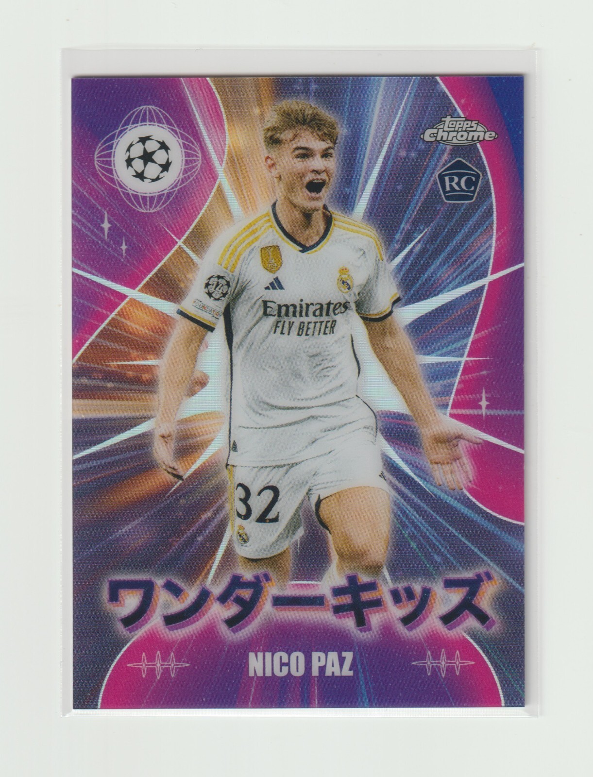ペドリ Topps UCL Japan PSA 10 RC ルーキーカード PSA10 TOPPS UEFA CHANPIONS LEAGUE JAPAN EDITION #61 GREEN