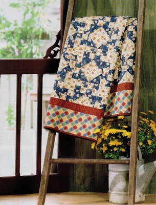 Red Cross Hearts & Prairie Queen  (Quilt Pattern Only)