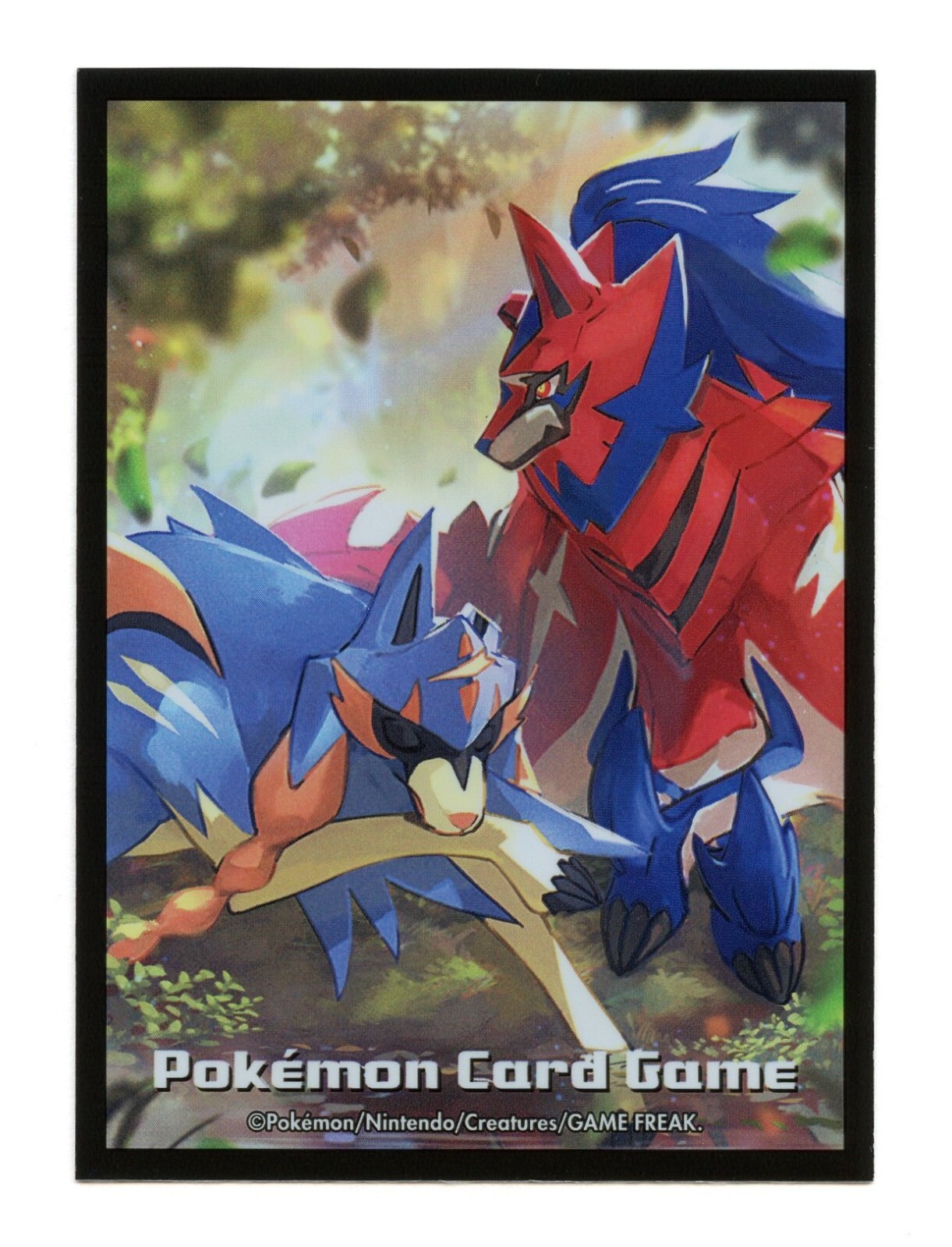 2022 Zacian & Zamazenta Individual Card Sleeve Pokemon