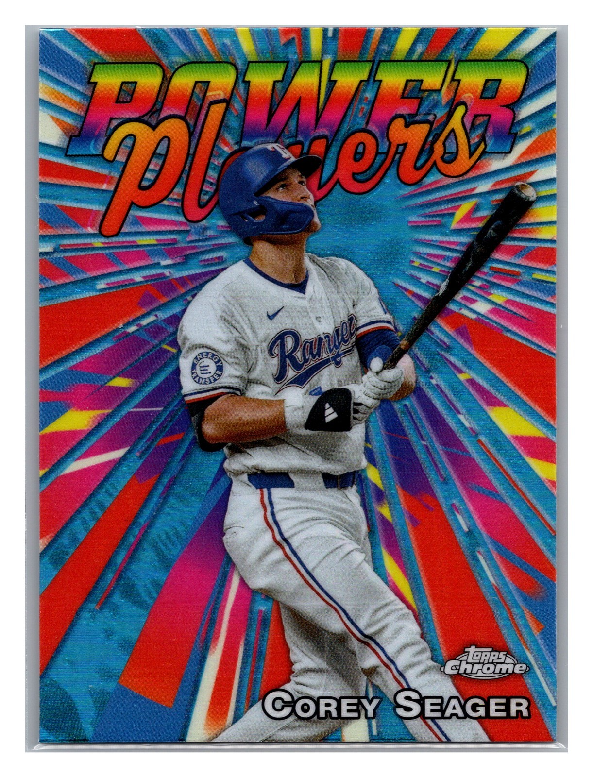 2025 Topps Chrome - #PP-8 Corey Seager Power Players - Texas