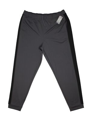 ID IDEOLOGY Men's Charcoal Gray Track Pants Jogger Sweatpants NEW Large