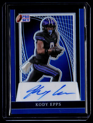 2024 Leaf Pro Set #10/20 Blue Kody Epps Auto