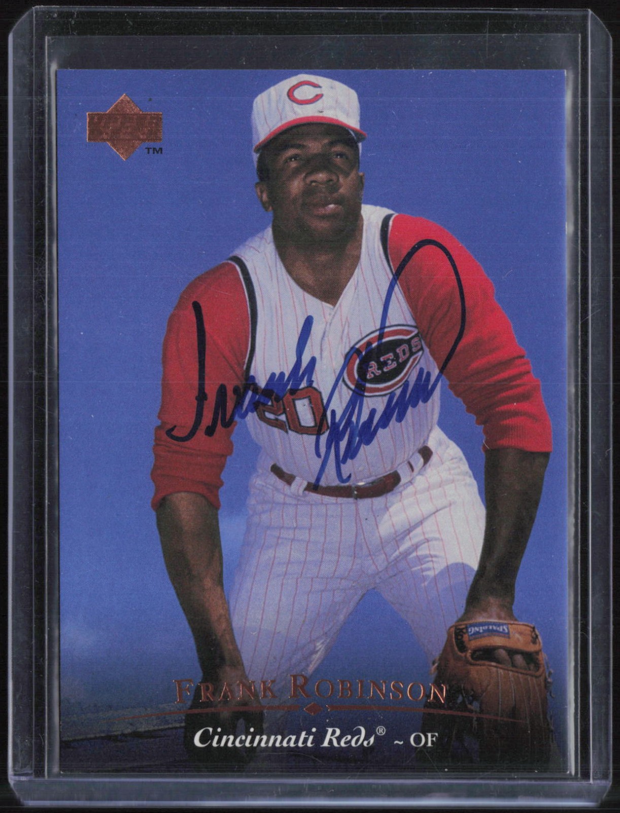 1995 Upper Deck #AC3 Frank Robinson Auto Autograph