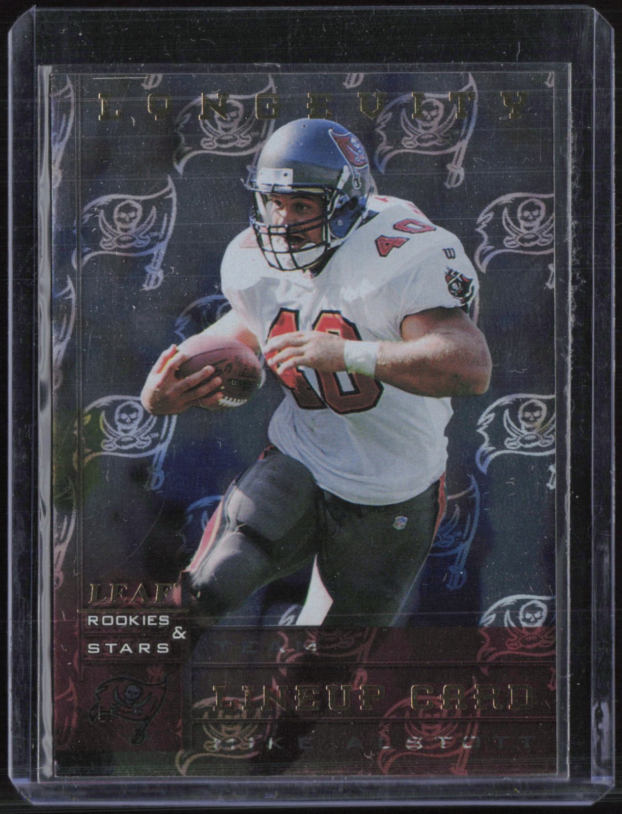 1998 Leaf Rookies & Stars Longevity Lineup Card #278 Mike Alstott 31/50