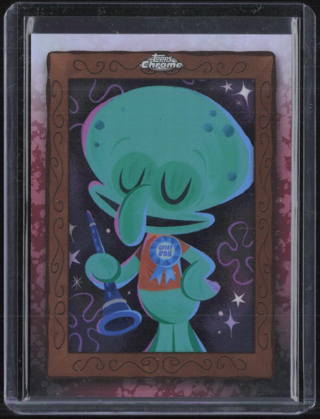 2025 Topps Chrome Sponge Bob Squidwards Gallery Ian Truong