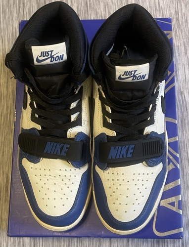 Size 9.5 - Just Don x Jordan Legacy 312 Storm Blue