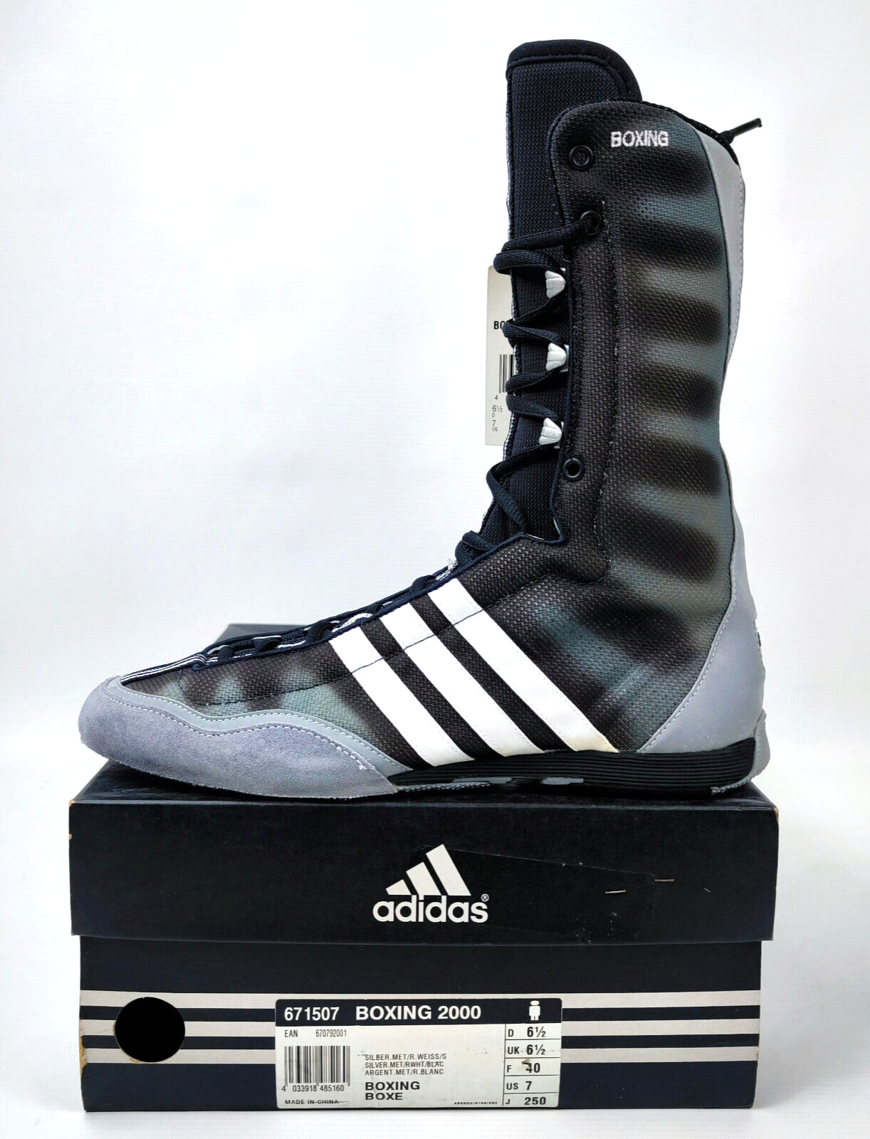 adidas Boxing 2000 boxing boots 2003 sz US 7 / UK 6.5 671507 brand new |  eBay