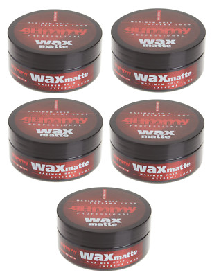 Gummy  Professional Wax Matte Keratin Maximum Hold & Extreme Look 5oz | 5 Pack