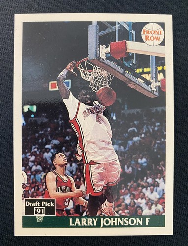 1991 Front Row Larry Johnson RC #1 | eBay