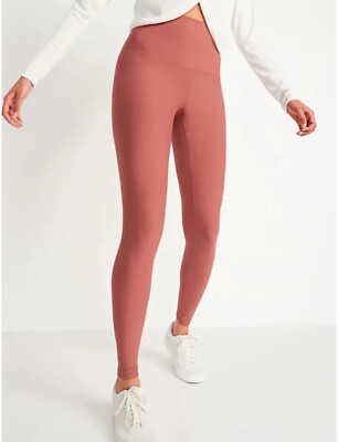 Old Navy Women's Size Small~ Extra High-Waisted PowerSoft Hidden-Pocket Leggings