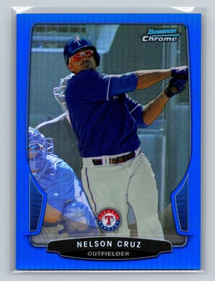 Nelson Cruz 2013 Bowman Chrome Blue Refractor /250