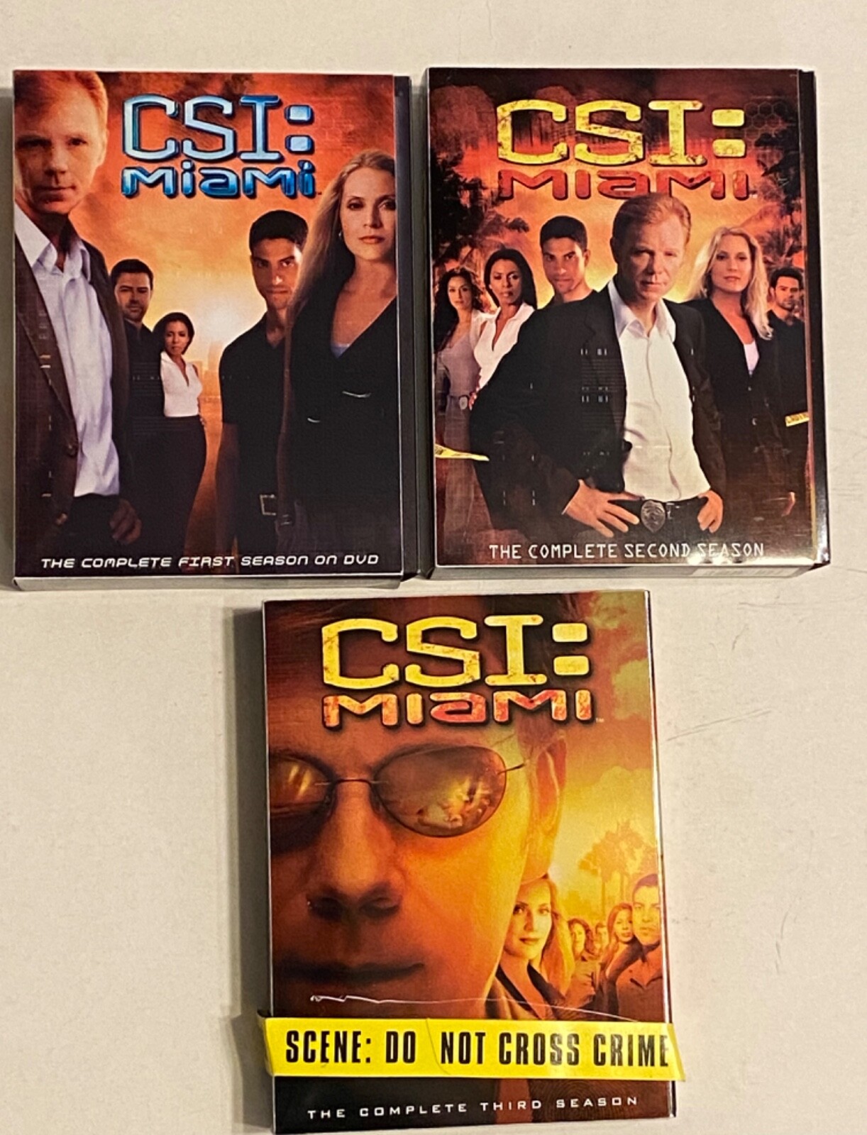 CSI: Miami DVD ボックスセット SEASON1〜3 CSI: Miami Season 1,2,3 (DVD, 2017) 21-Disc Box Set, Missing