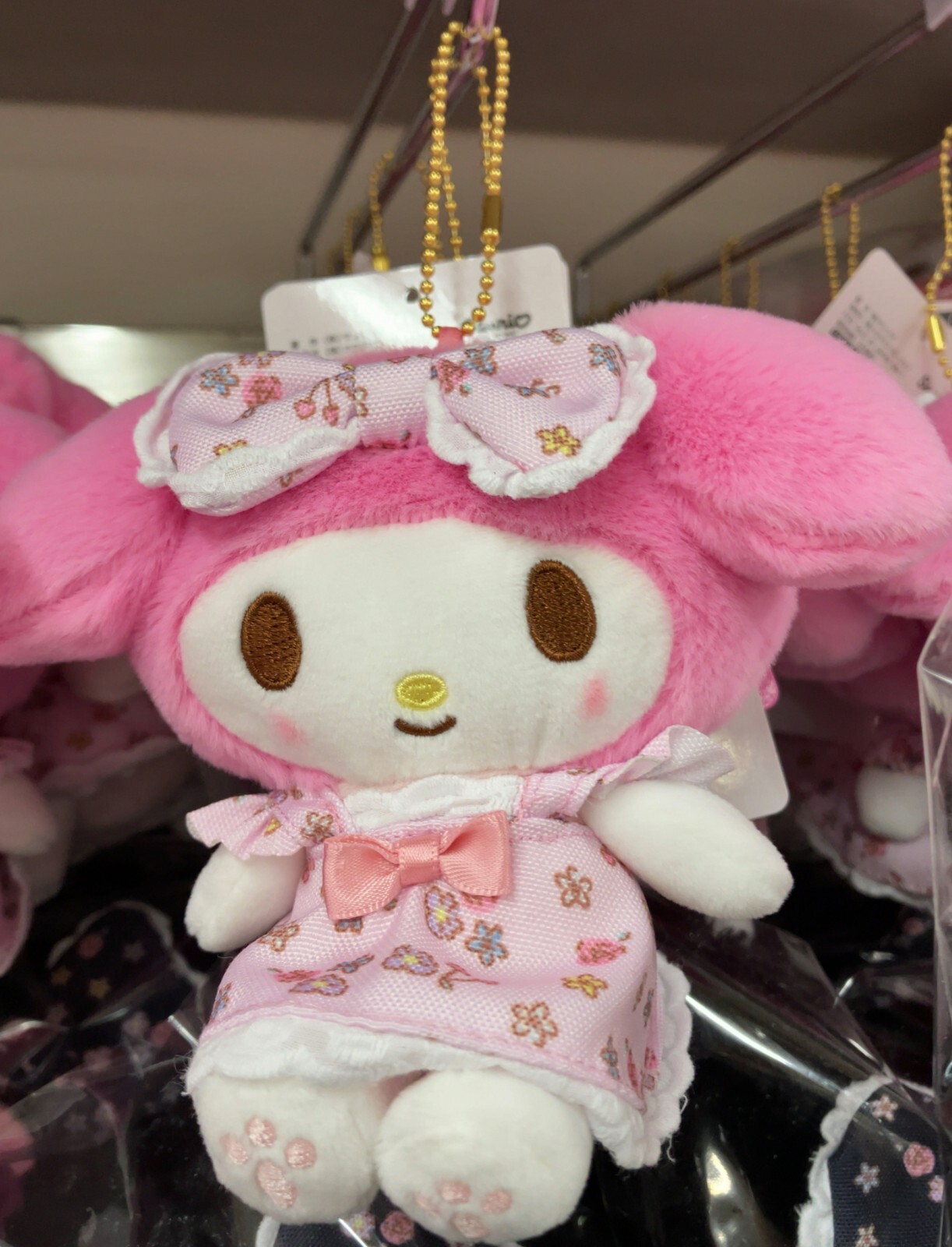 Sanrio Characters My Melody Mascot Chain Chain (Flower Dress