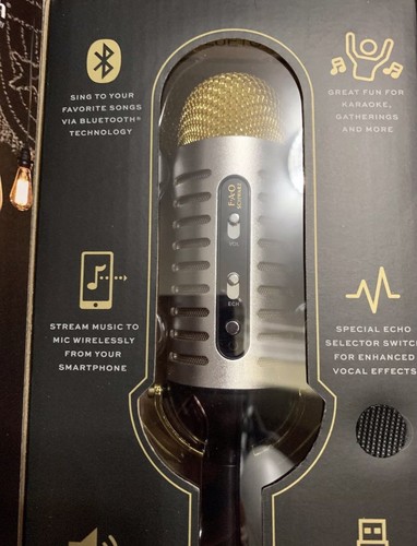 FAO Schwarz Bluetooth Vintage Microphone. New In The Box.