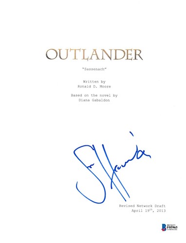 Outlander Autographs For Sale By Racc Trusted Sellers Real Autograph Collectors Club Racc