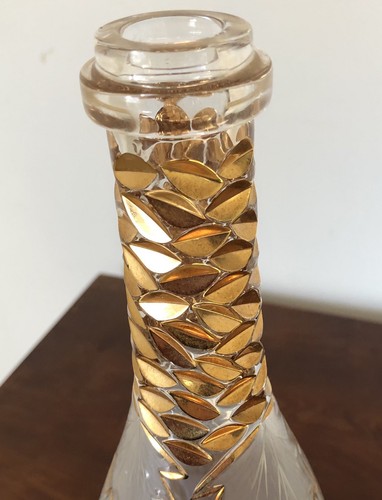 Crystal Rogaska  Champagne Decanter Slovenia Zlata radgonska penina