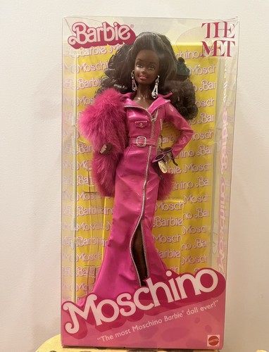 Moschino Met Gala Camp Barbie African American doll New in Box
