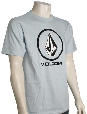 Футболка Volcom Crisp Stone — Небесно-синий — Новинка