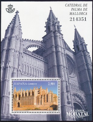 Image 2012 Espagne 0 BF cathédrale de Palma de Majorque **MNH TTB Très Beau (Yvert&T Image 2012 Espagne 0 BF cathédrale de Palma de Majorque **MNH TTB Très Beau (Yvert&T