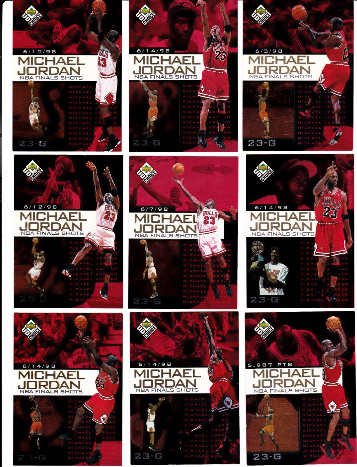 末年 12 Upper Deck SP コンプリセット Jordan NBA 10 Michael Jordan upper deck NBA basketball cards. NBA HOFer