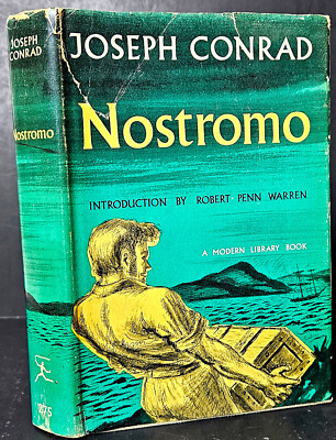 Nostromo by Joseph Conrad, The Modern Library, 1951 Hardcover