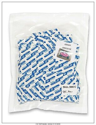 50 - 300cc Oxygen Absorbers Packet for 1 gallon Mylar Bags Food Storage (Blue)