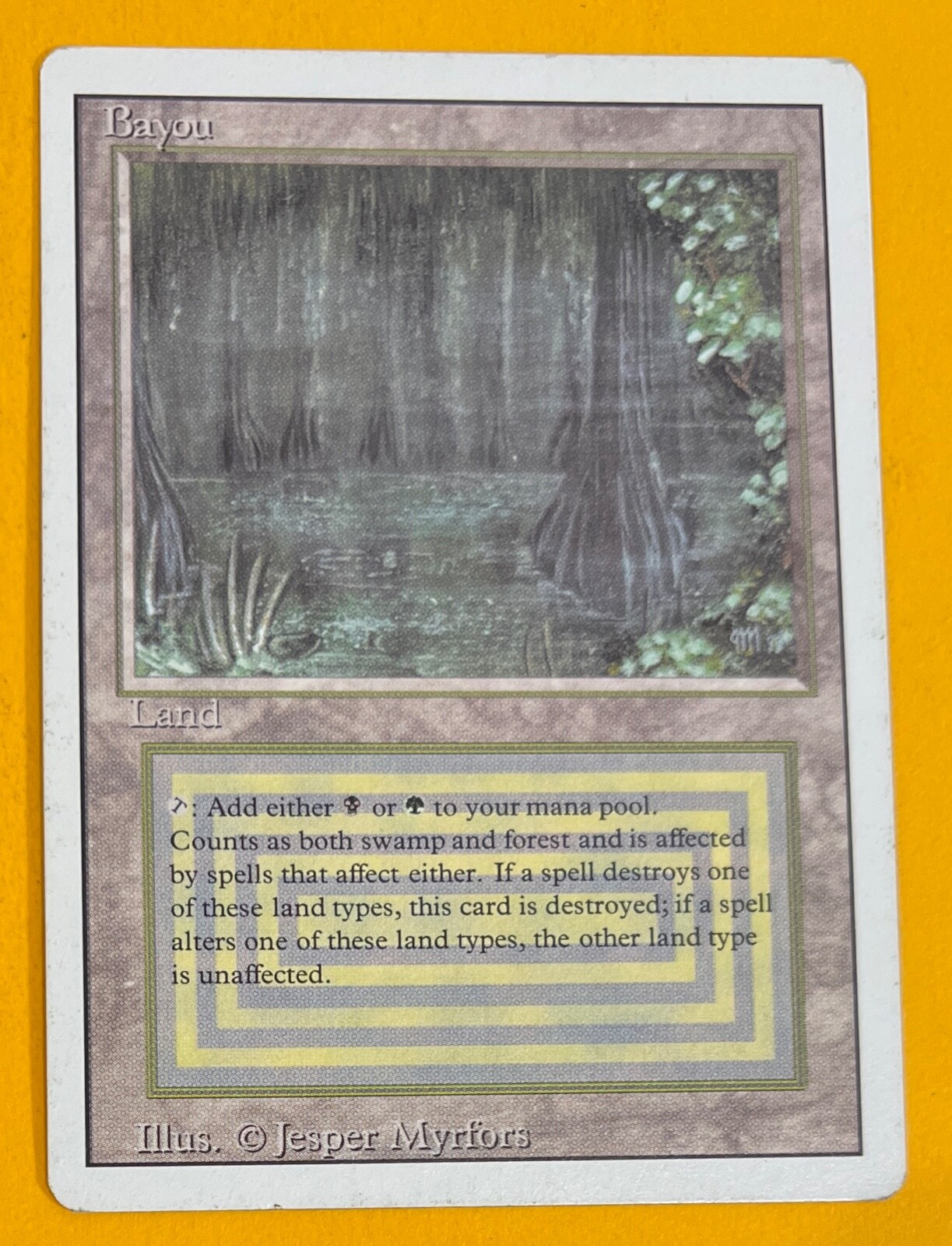 MTG BAYOU Revised (OldManMTG 007-477) | eBay