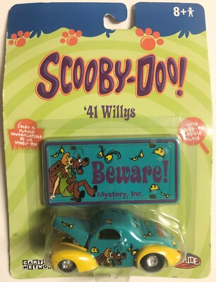 RC2 Ertl Joy Ride Scooby-Doo '41 Willys! Imperfect Card!