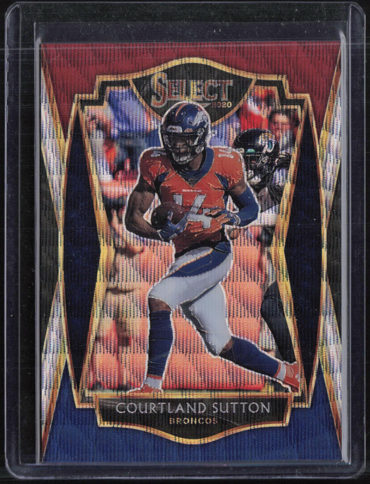 2020 Panini Select Tri Color Prizm #139 Courtland Sutton 50/199