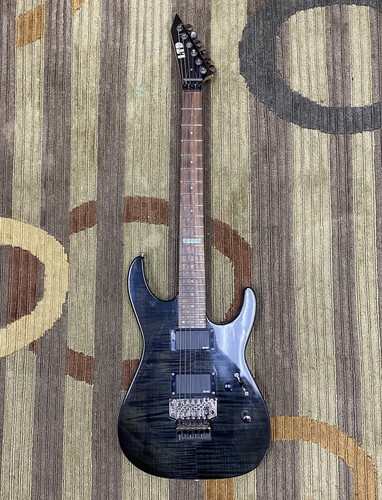 ギター Lumber M100MCS ESP LTD M-1008 Multi-Scale 8 String Electric Guitar See Thru