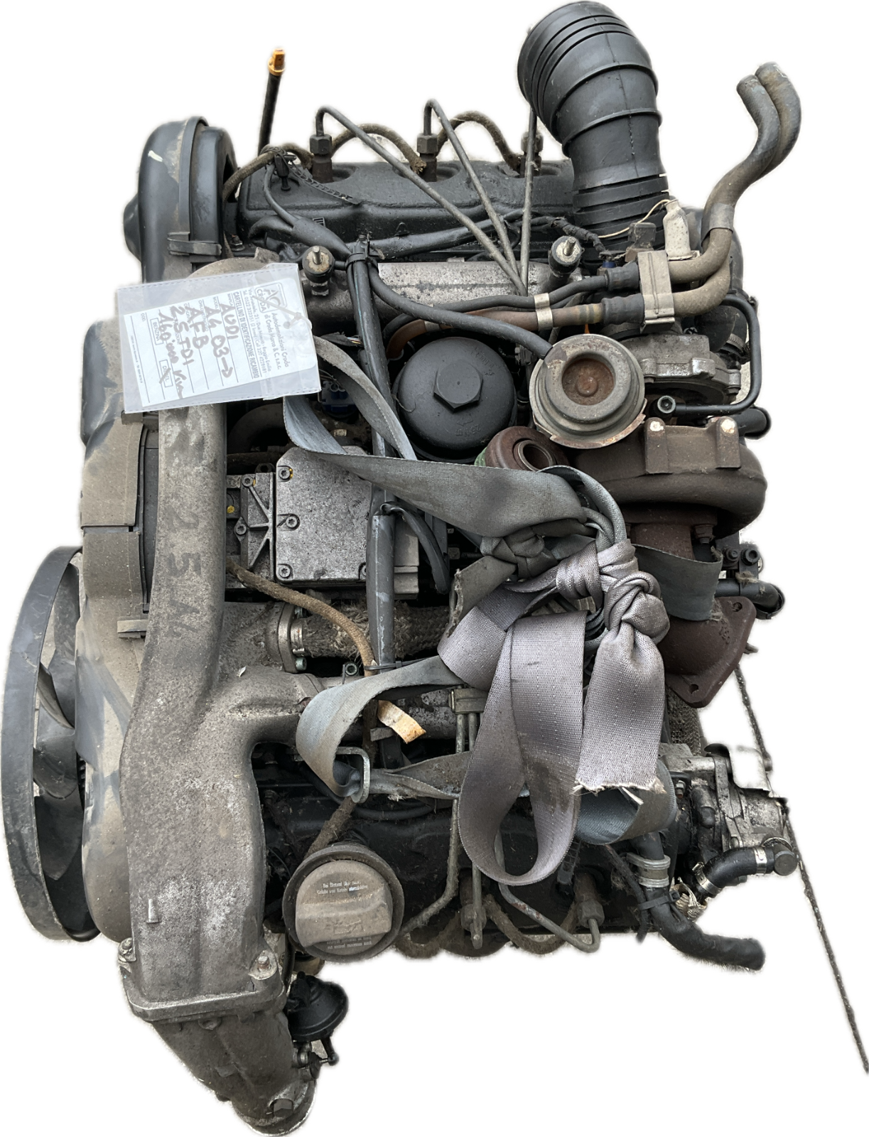 Motore per AUDI A6 cilindrata 2.5 TDI chilometri 160000 codice motore: AFB 110KW