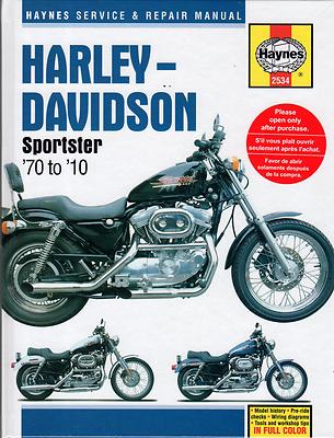 1970-2010 HAYNES HARLEY-DAVIDSON SPORTSTER SERVICE MANUAL