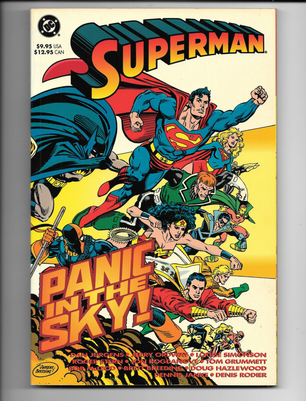 アメコミ・英語　スーパマン　SUPERMAN: PANIC IN THE SKY Superman: Panic in the Sky (New Edition) | DC Comics Issue