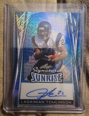 2025 Leaf Signature Series LaDainian Tomlinson 1/1 Sunrise