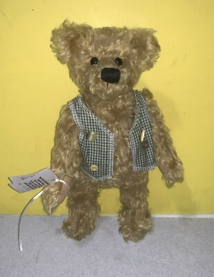 Bear Blessings Sandra Knapp 14'' Fully Jointed Mohair Teddy Bear Beau Jangles