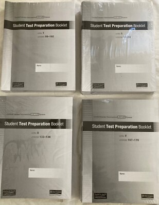 LLI GOLD System Student Test Preparation Booklet Lessons 29-32 LEVEL O 16 Pk