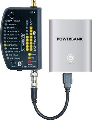 Schwaiger Sat-Finder HD inkl. Akku NEW