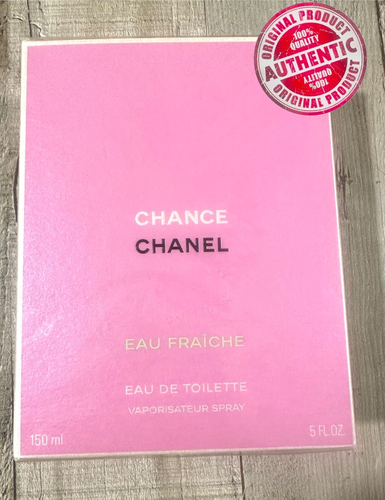 CHANEL CHANCE EAU FRAICHE 5.0 Oz /150 ml Eau De Toilette EDT