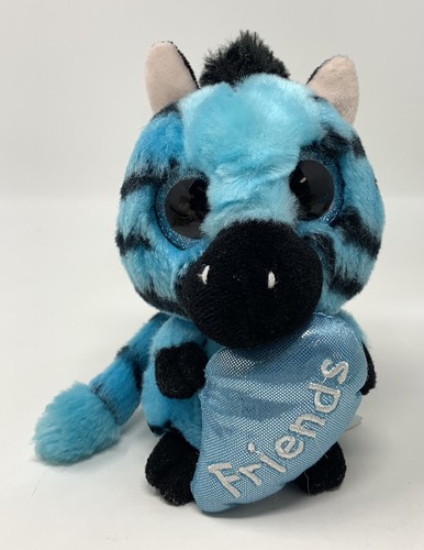 Aurora YooHoo & Friends Zebra Plush Stuffed Animal Toy Black