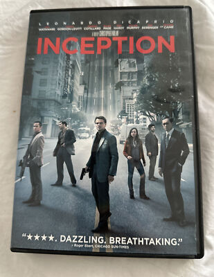 Inception - DVD - VERY GOOD