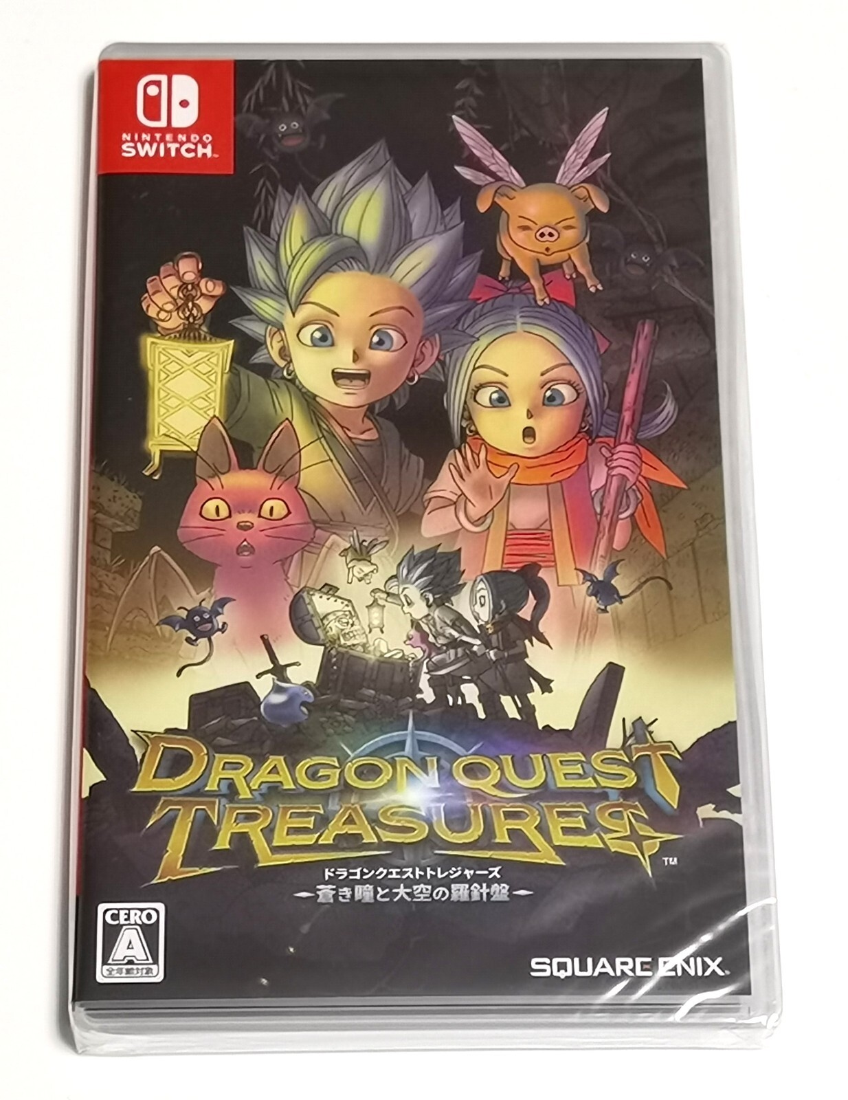 任天堂Switch有機EL ＋ドラゴンクエストトレジャーズ Nintendo Switch『ドラゴンクエスト トレジャーズ 蒼き瞳と大空