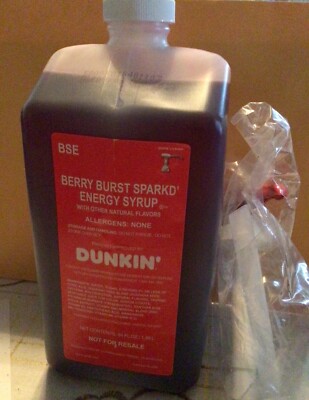 Berry Sunshine Spark Energy Syrup With Pump
