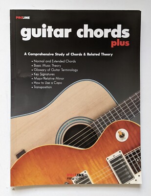 Proline Guitar Chords Plus Book Study of Chords Tuning Keys Transposing Capo