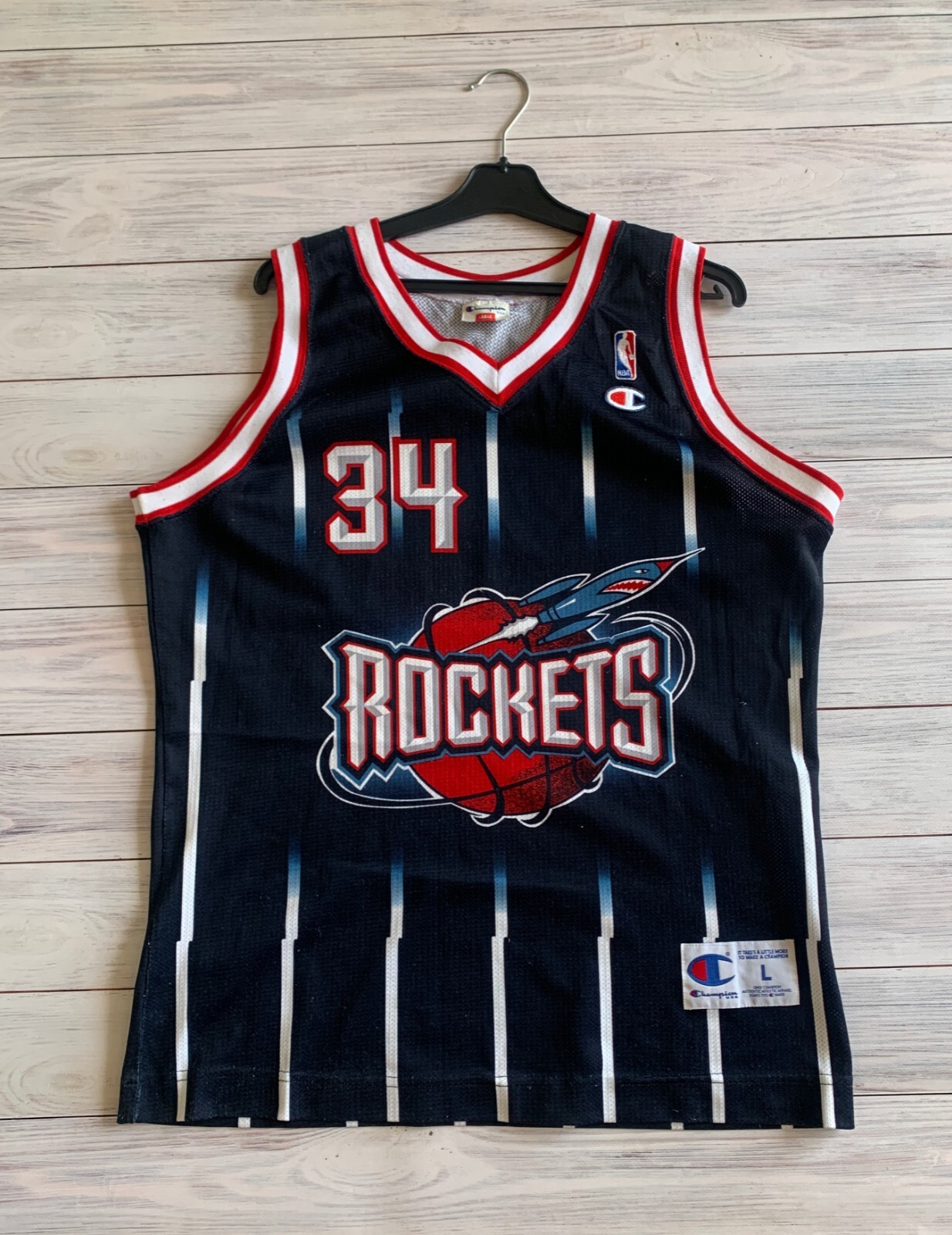 NBA チャンピオンHOUSTON OLAJUWON メッシュジャージ XL NBA チャンピオンHOUSTON OLAJUWON メッシュジャージ XL s-l1200.jpg