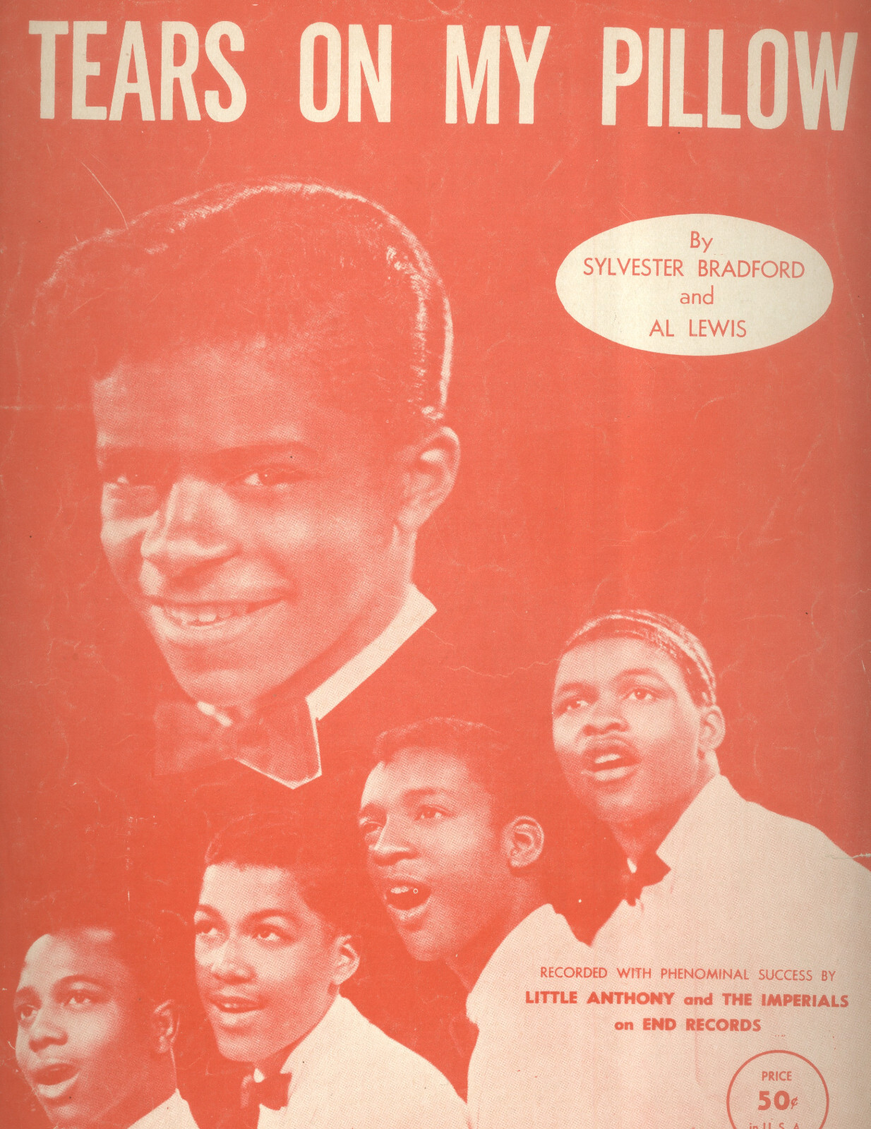 英7” Little Anthony, Imperials Tears On My Pillow / Two People In The World 45HLH8704 LONDON RECORDS /00080 Little Anthony & The Imperials – Tears On My Pillow / Two