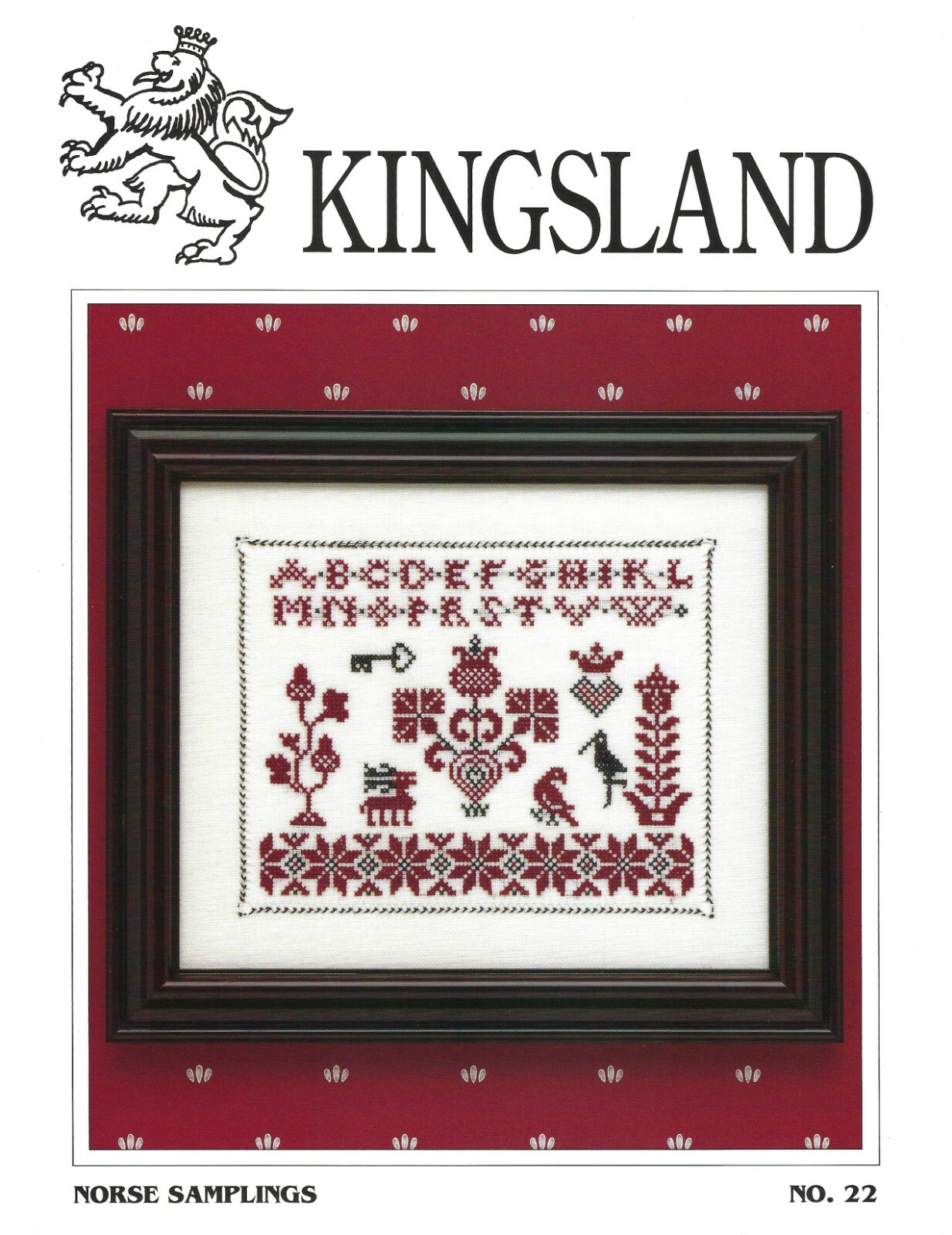 Pattern Kingsland Norse Samplings Counted Cross Stitch